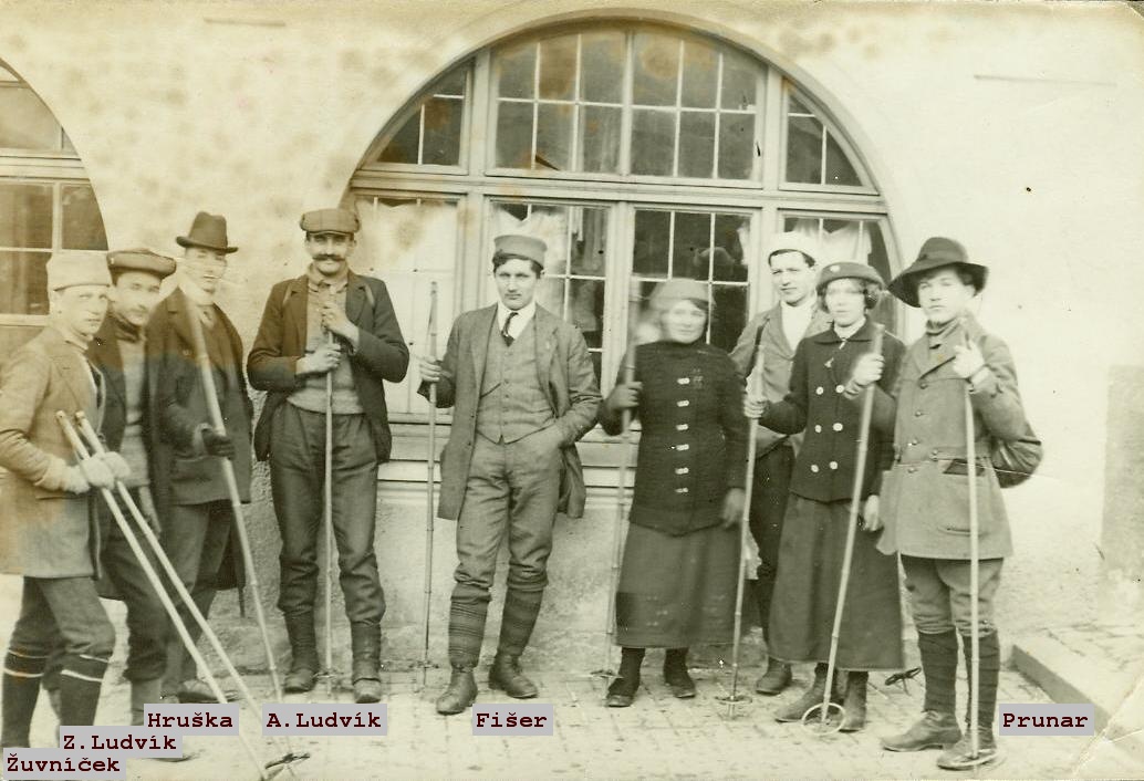 První turisté v Domažlicích